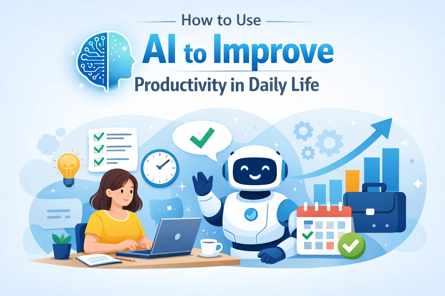 Boost Daily Productivity Using AI Tools